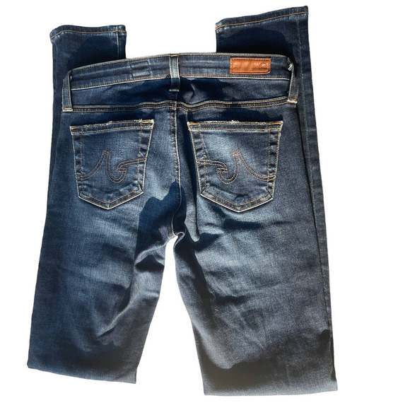 AG Adriano Goldschmied The Stilt Cigarette Jeans -Size 24R - Picture 4 of 16